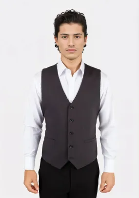 Charcoal Stretch Vest