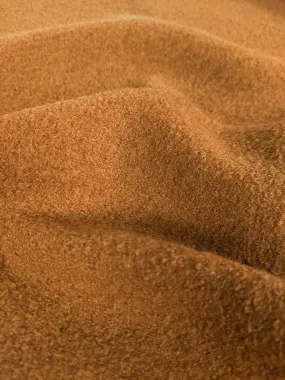 100% Merino Wool Coating - Caramel