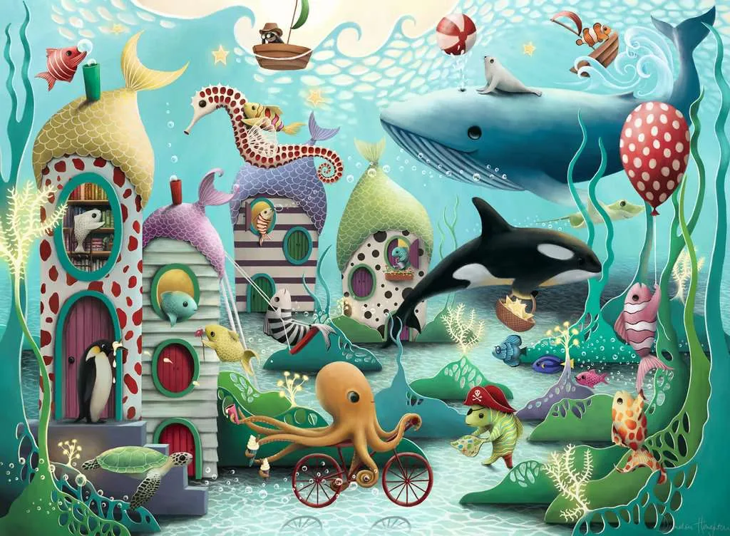 100 Piece Underwater Wonders Puzzle