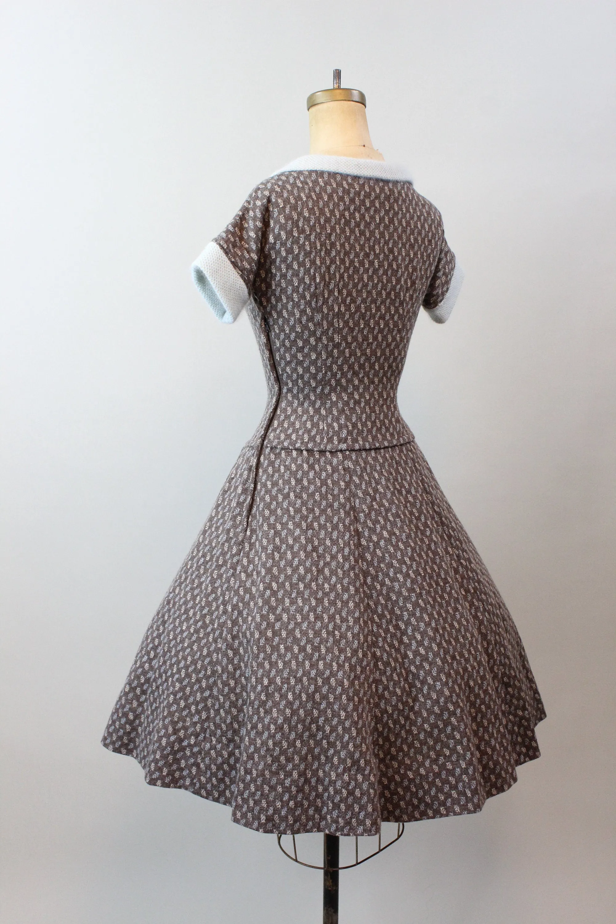 1950s PARKLANE juniors ANGORA dress xs | new winter