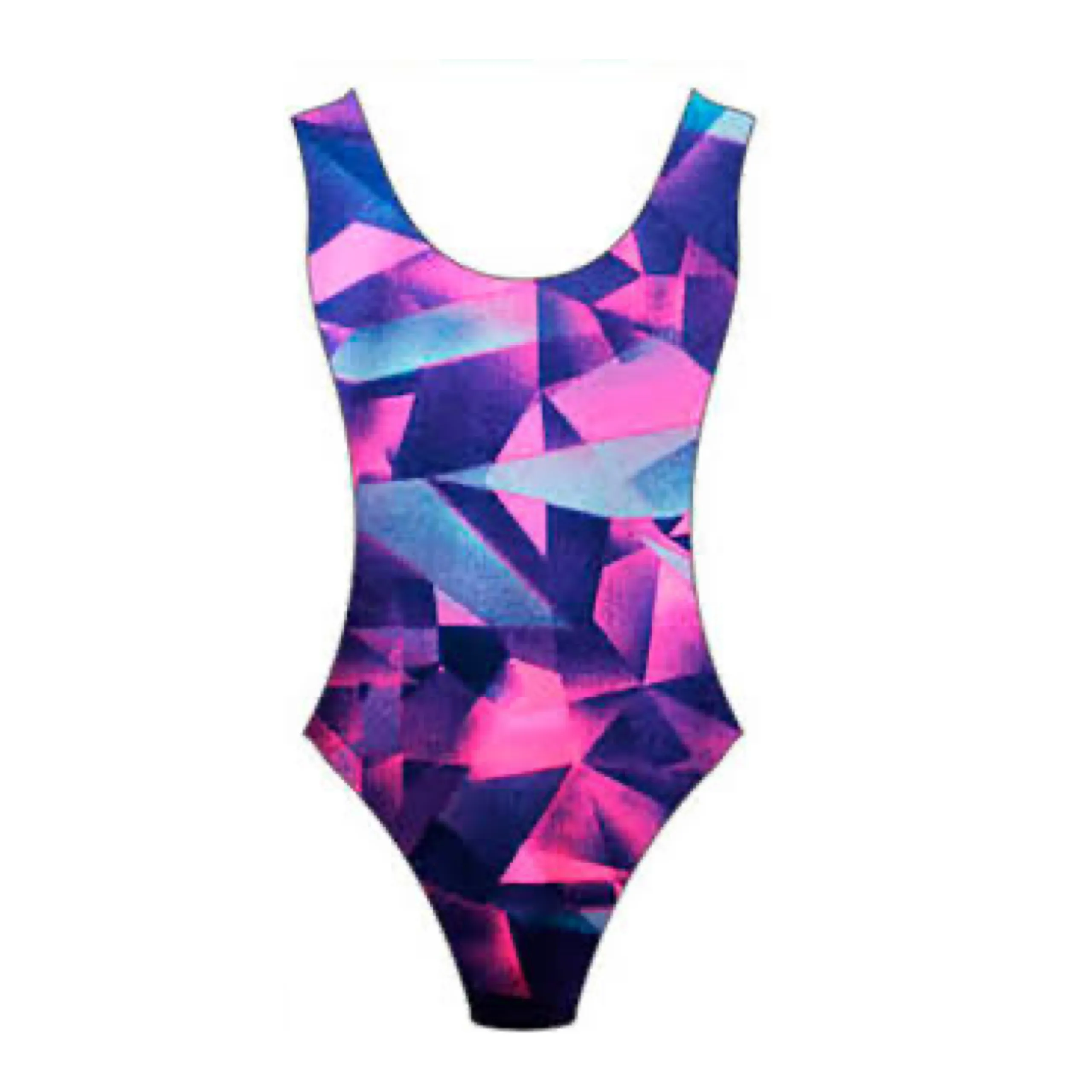 1980s Geometric Leotard