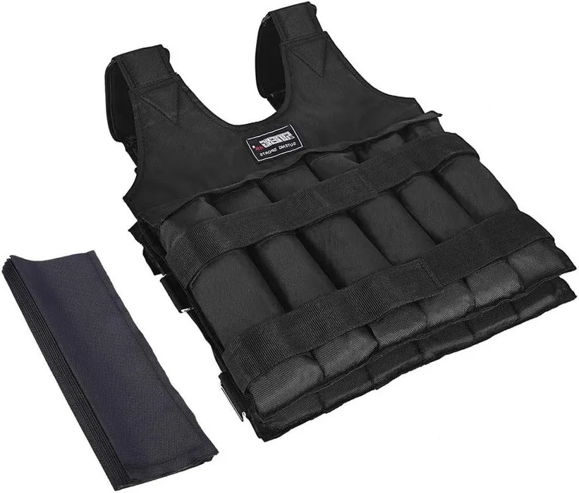 30KG Adjustable Exercise Loading Weight Vest - Weighted Vest Adjustable for Exercise