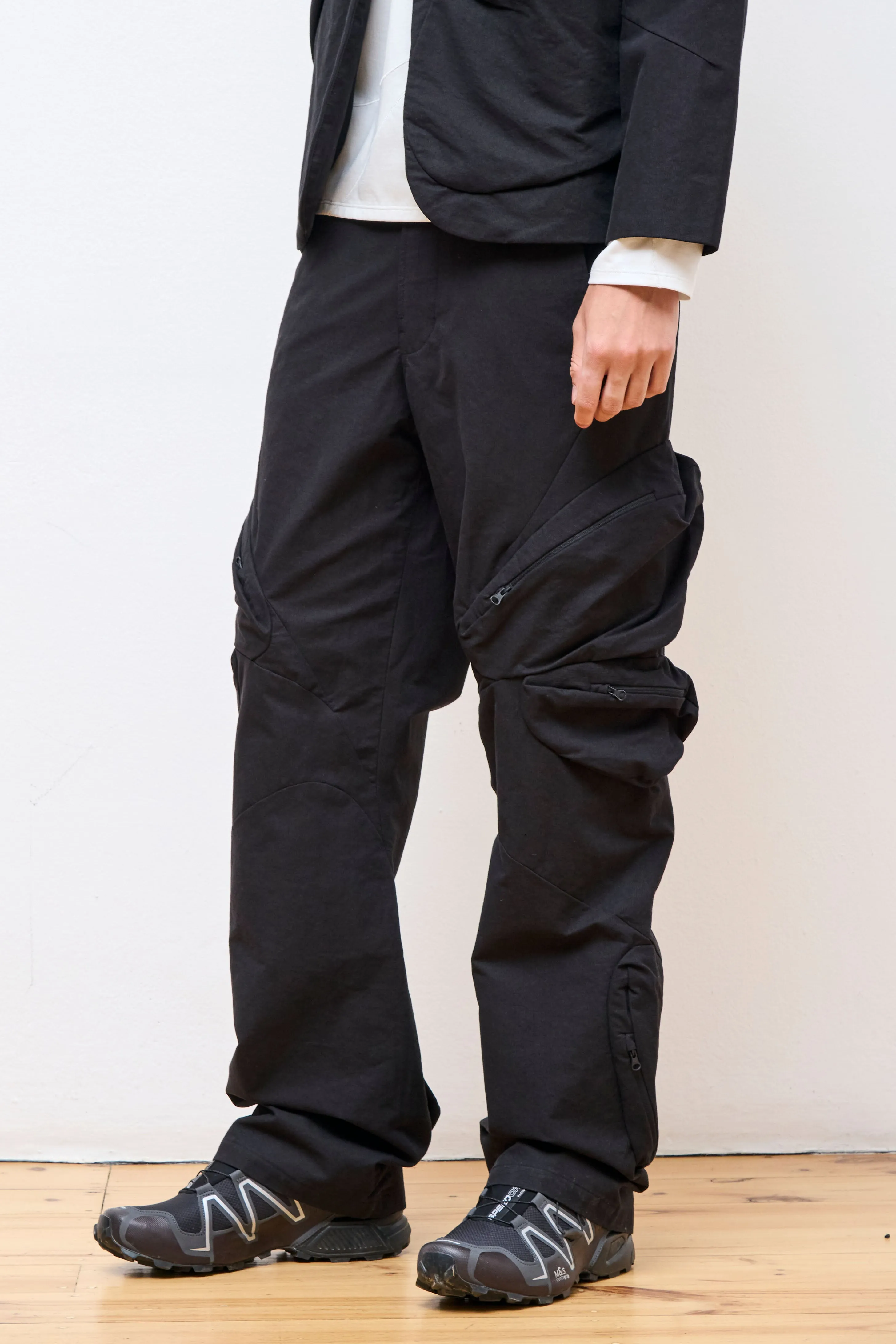 7.0 Trousers Center Black