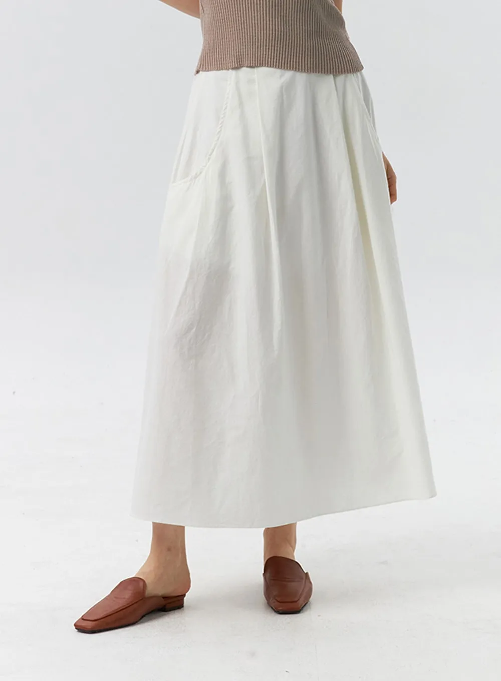 A-Line Maxi Skirt IL326