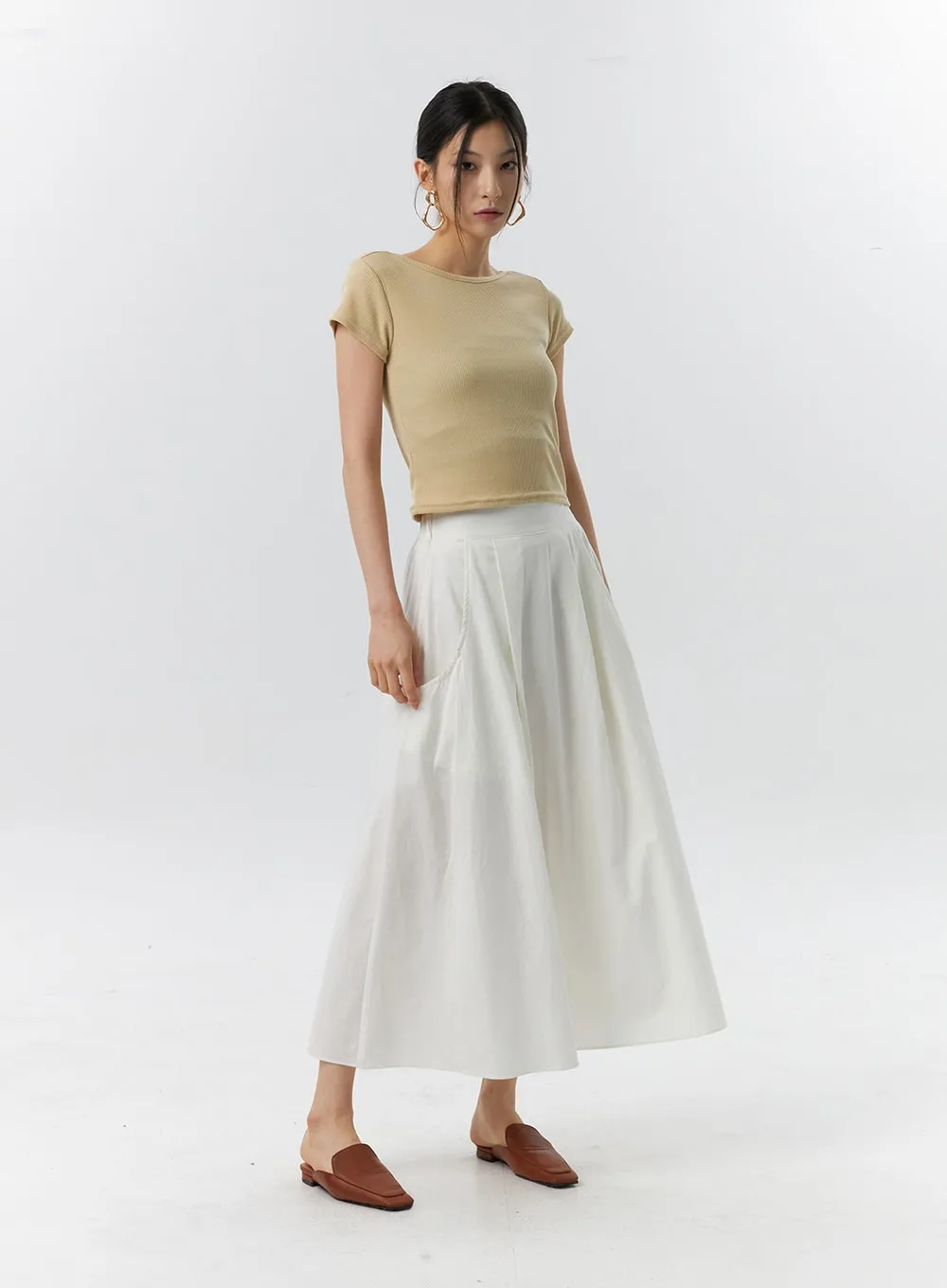 A-Line Maxi Skirt IL326