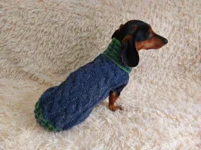 Alpaca wool pet clothes jumper - warm sweater for dog - warm clothes sweater for dachshund