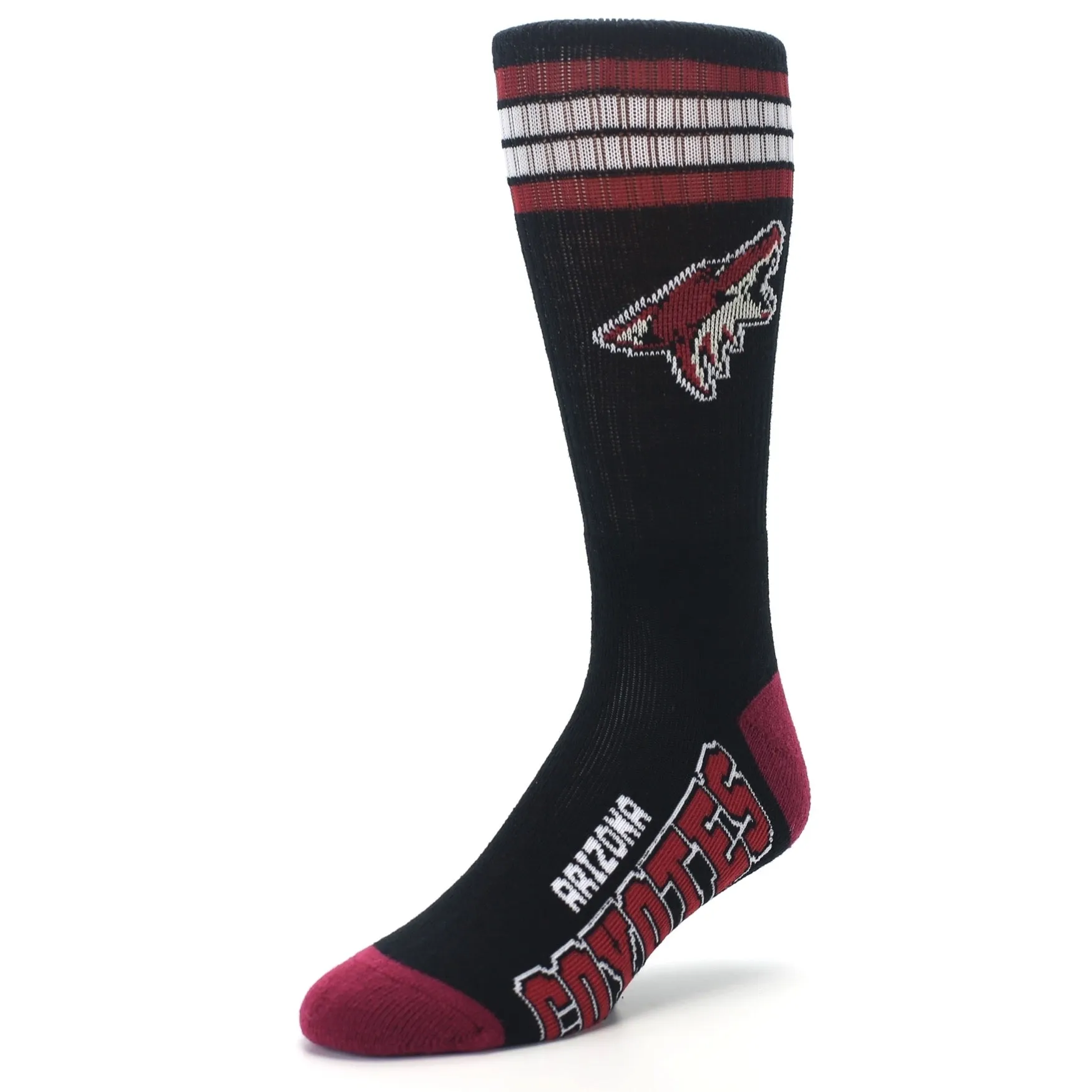 Arizona Coyotes Socks - Men's Athletic Crew Socks