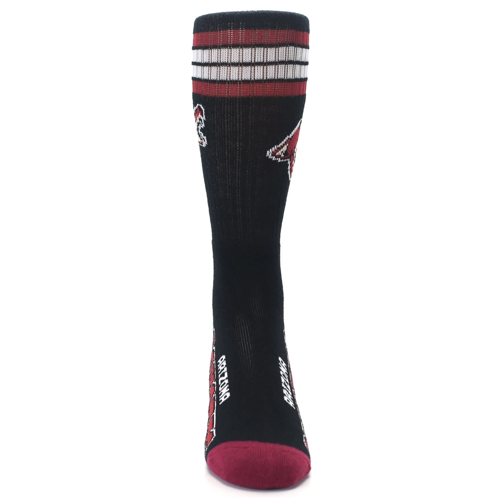 Arizona Coyotes Socks - Men's Athletic Crew Socks