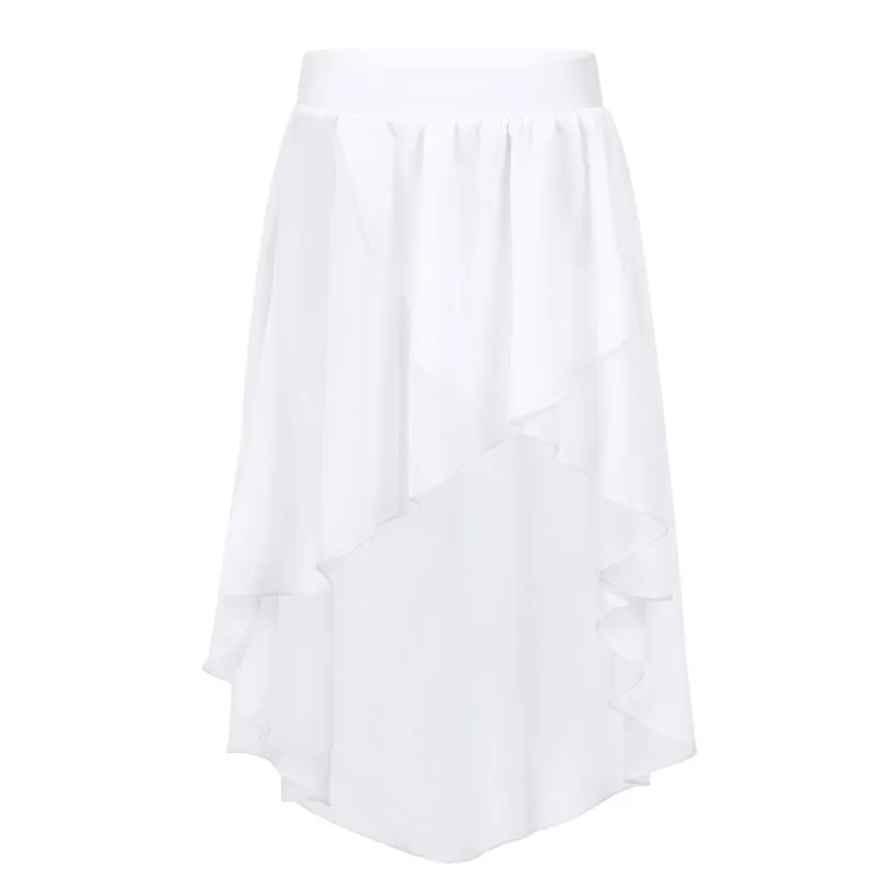 Asymmetrical Chiffon Skirt