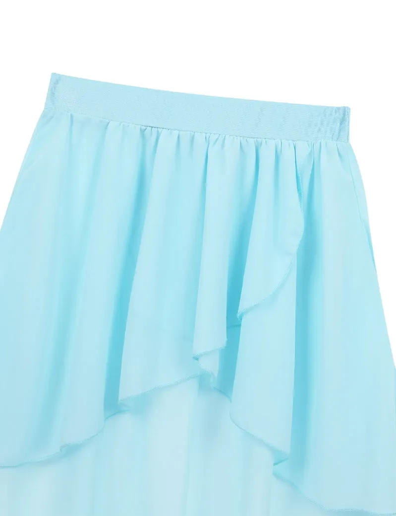 Asymmetrical Chiffon Skirt