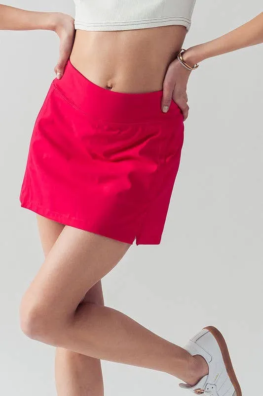 Athletic Touch Mini Skirt