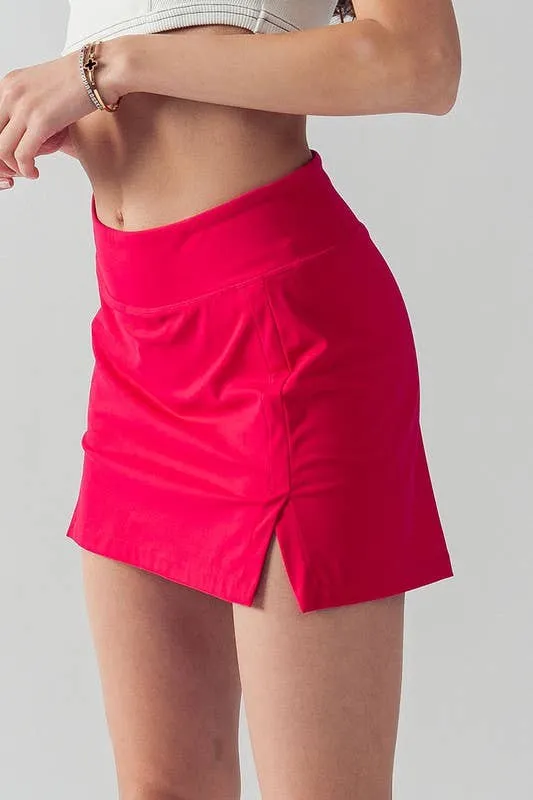 Athletic Touch Mini Skirt