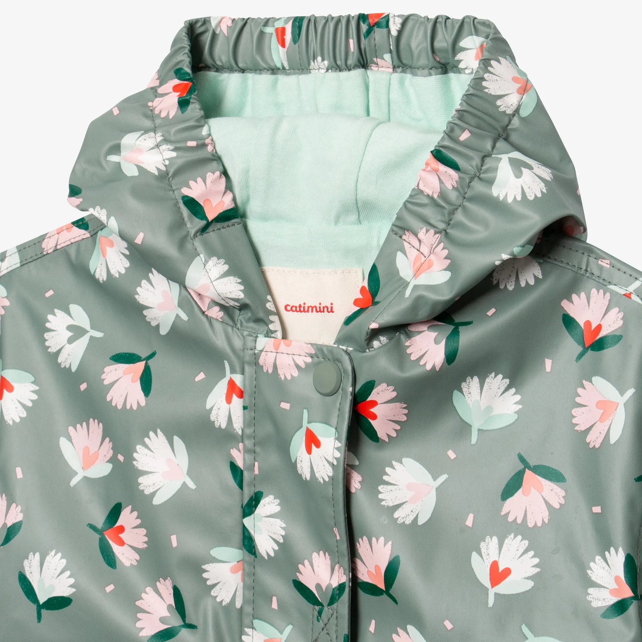 Baby girl herbarium parka