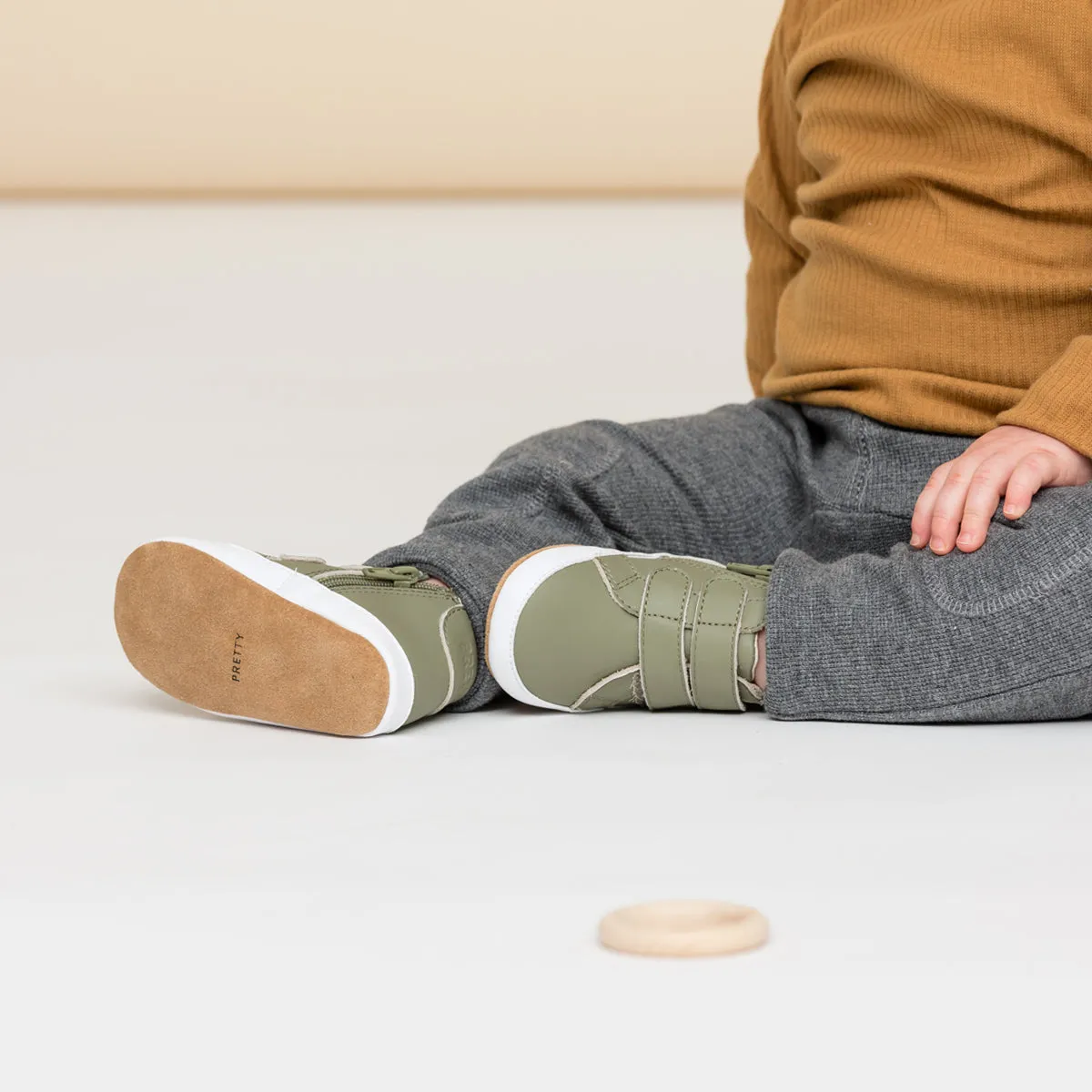 Baby Hi-Tops - Khaki