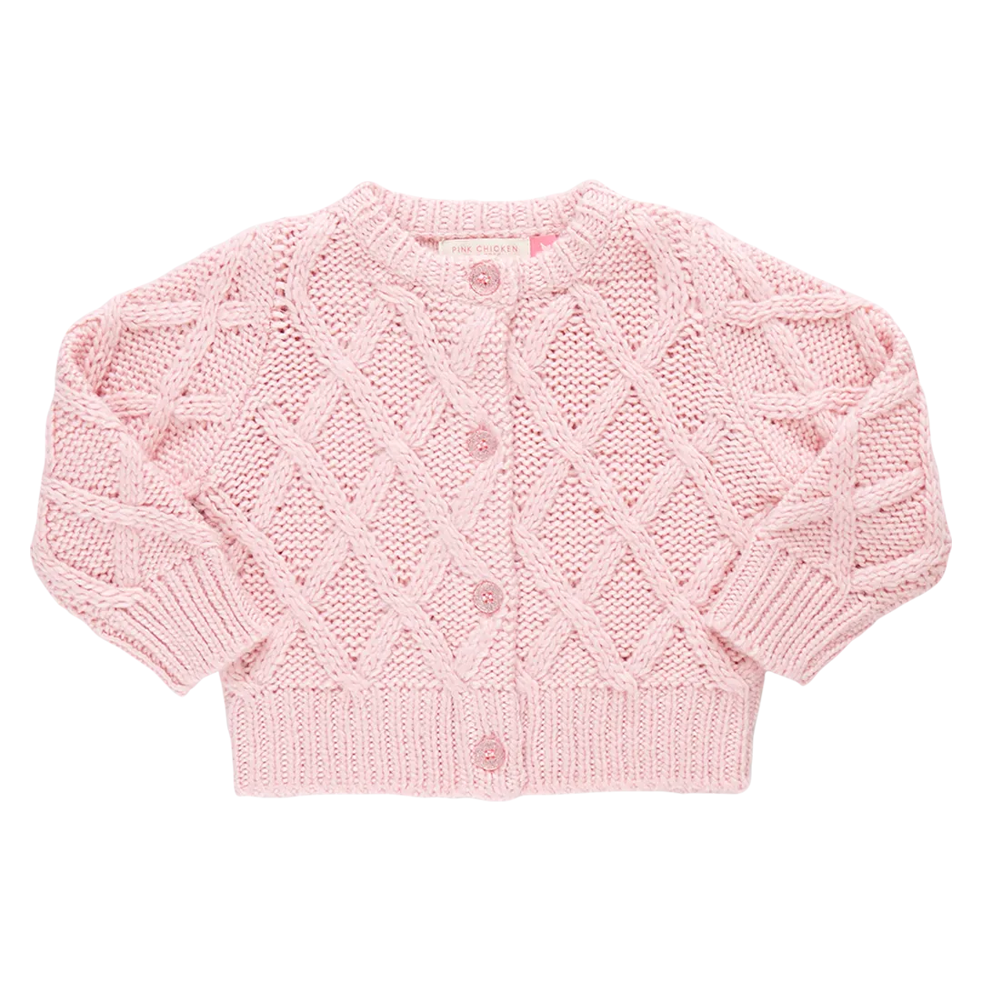 Baby Katrina Sweater - Pink