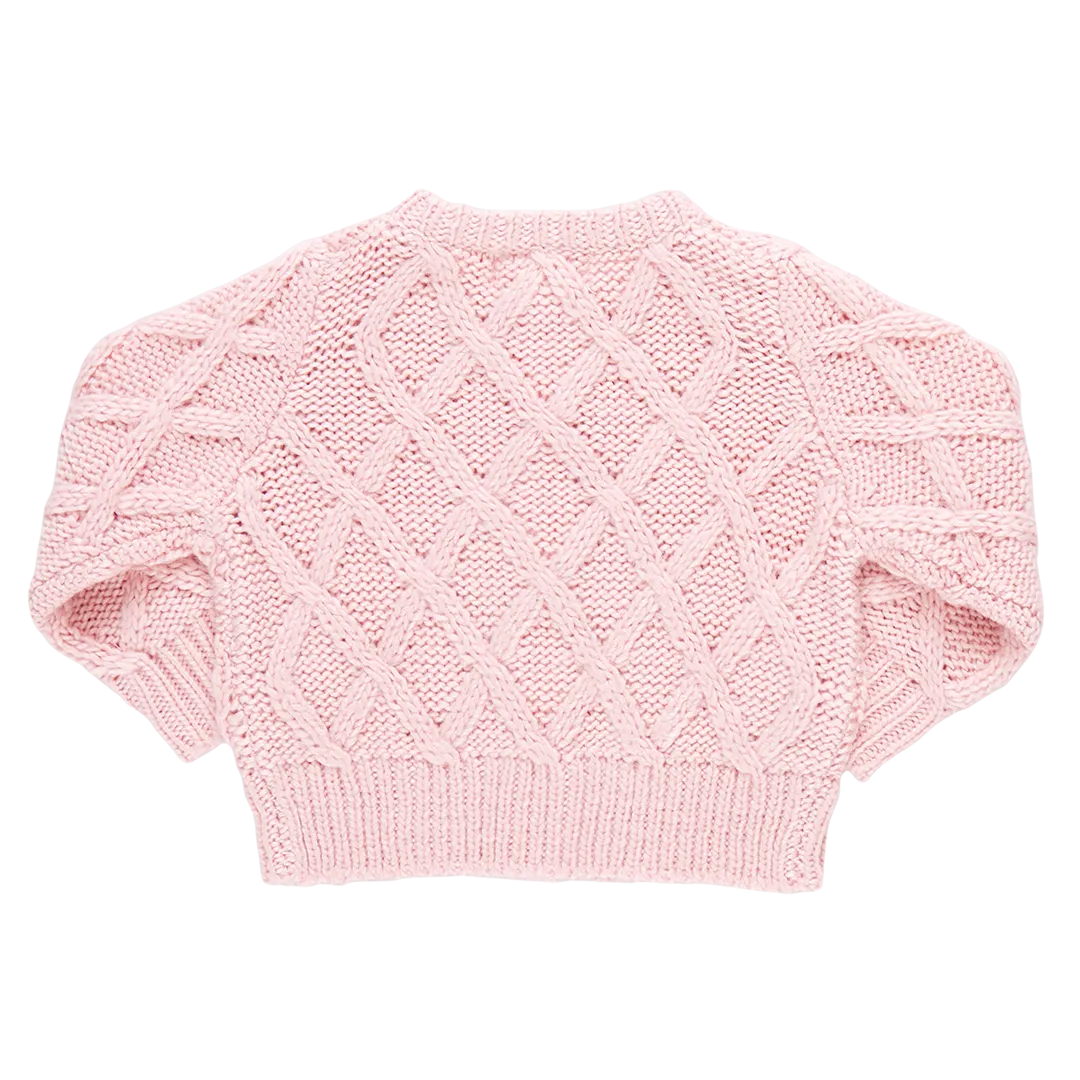 Baby Katrina Sweater - Pink