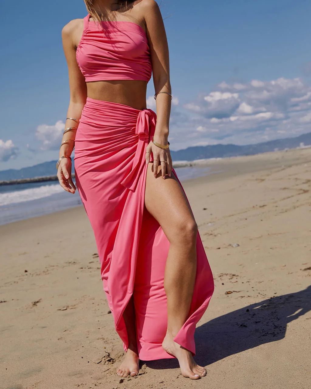 Bahamas Wrap Maxi Skirt