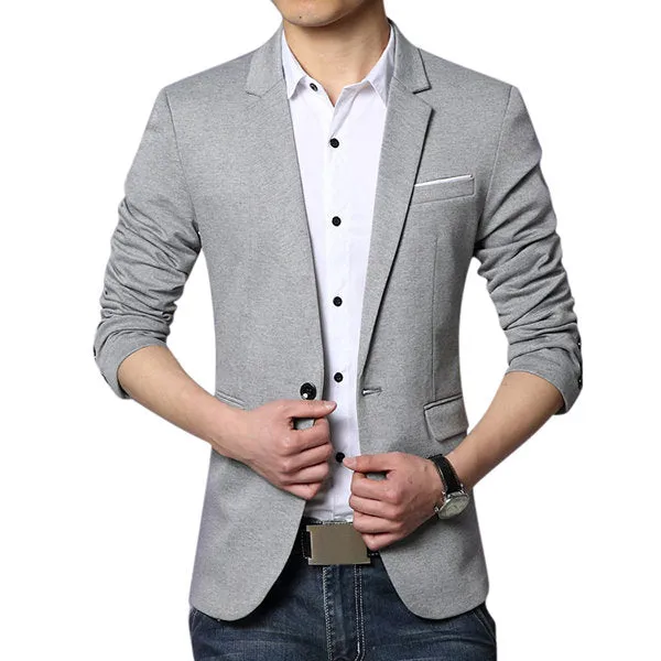 Best Cool Blazers for Men Business Slim Fit Casual Spring Comfortable Soft