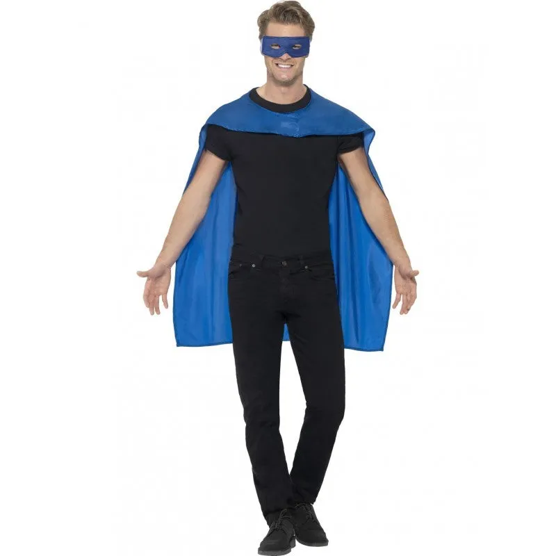 Blue Superhero Cape