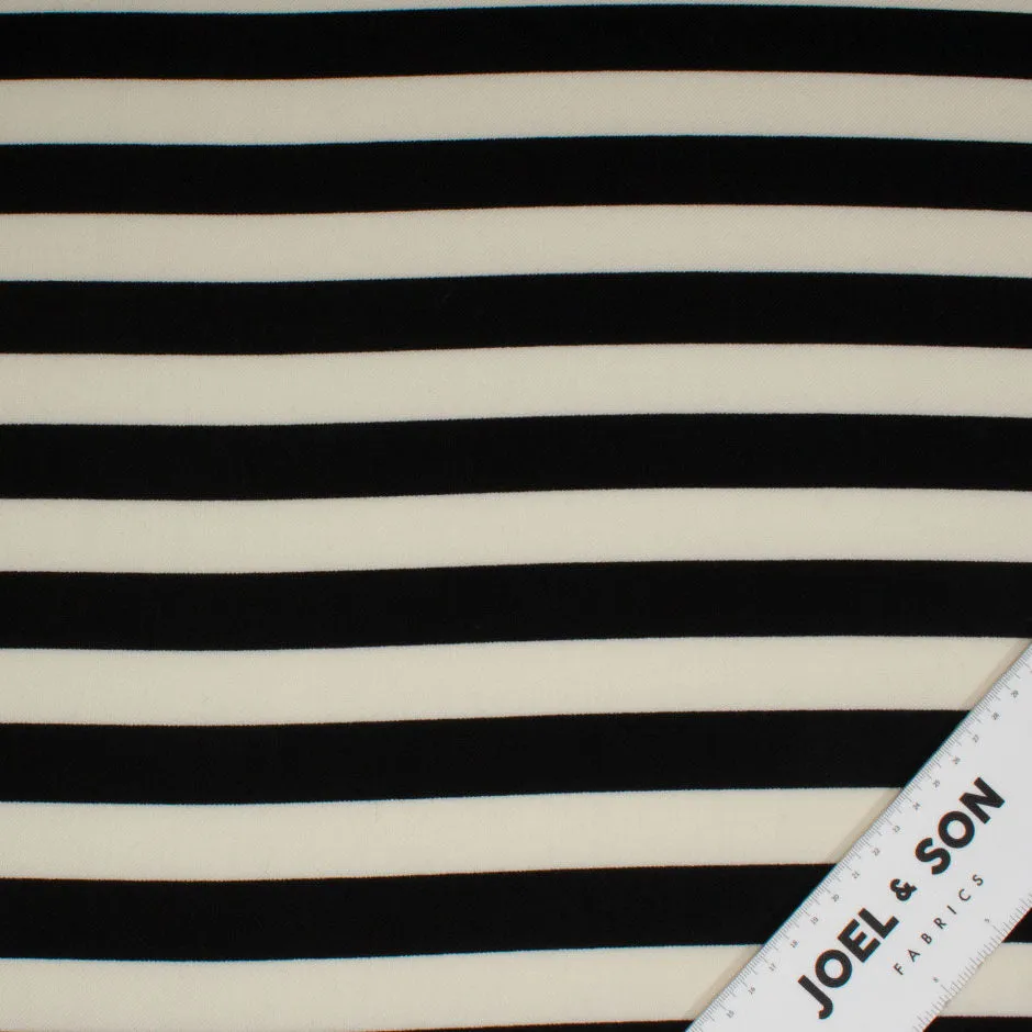 Bold Striped Wool & Cashmere Blend