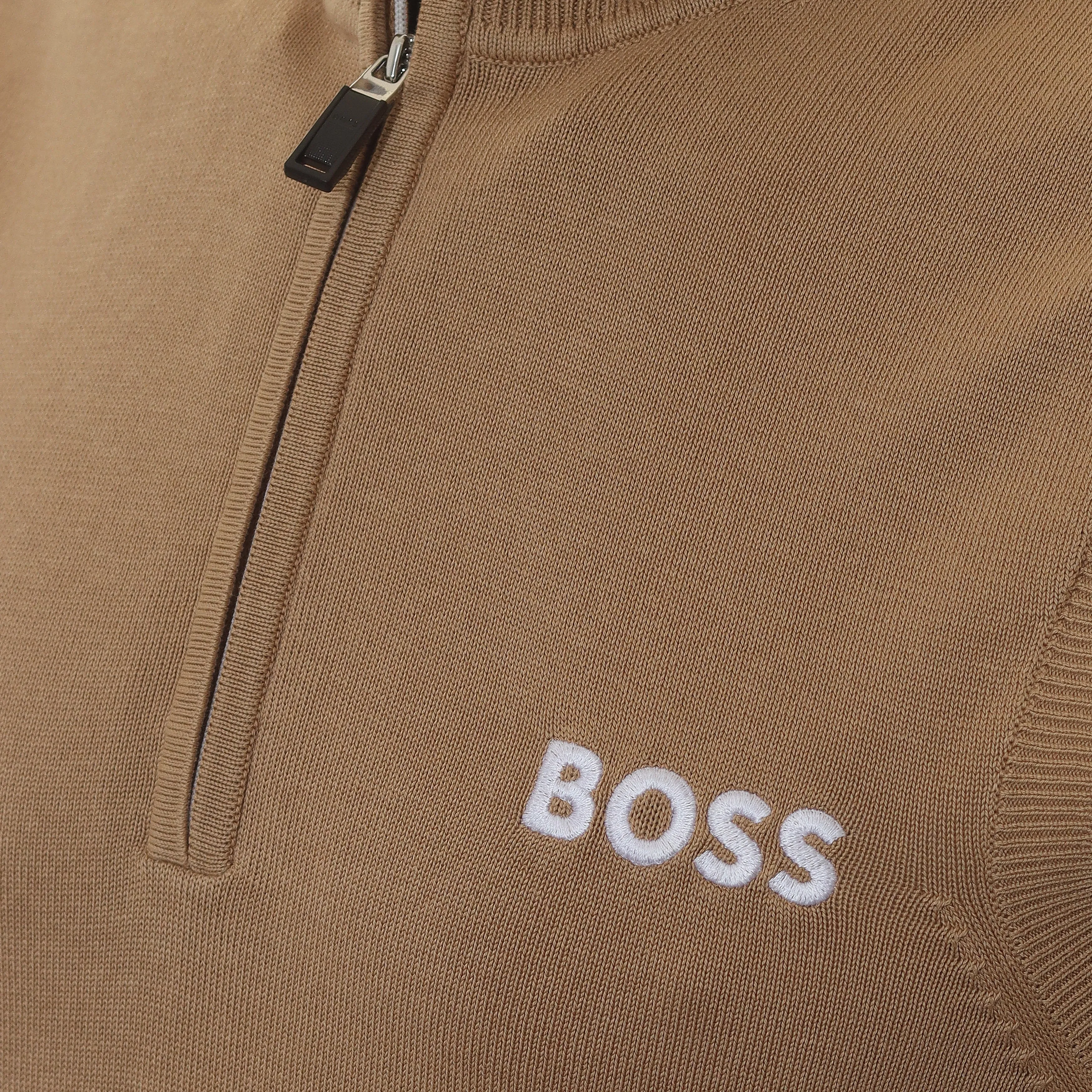 BOSS Zaxly Half Zip Sweater Vest FA23