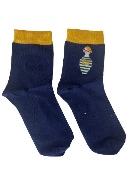 Boys Fendi Bowling Print Socks