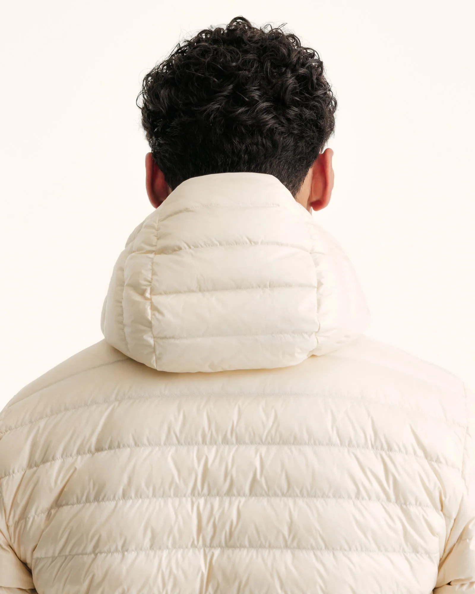 Celadon green/Clay Bergen 2.0 reversible hooded puffer jacket