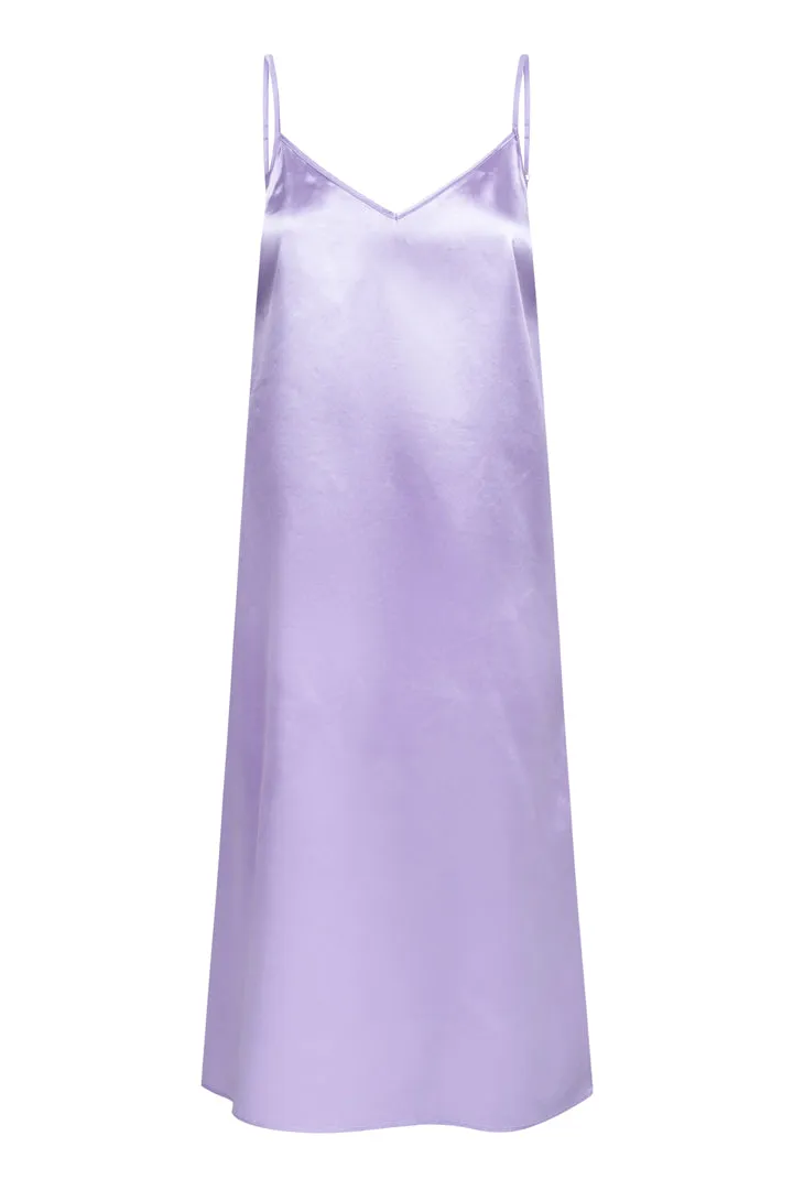 Chantal Slip Dress - Lavender