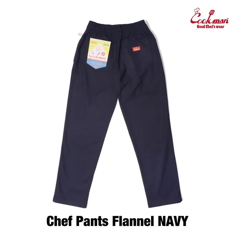 Cookman Chef Pants - Flannel : Navy