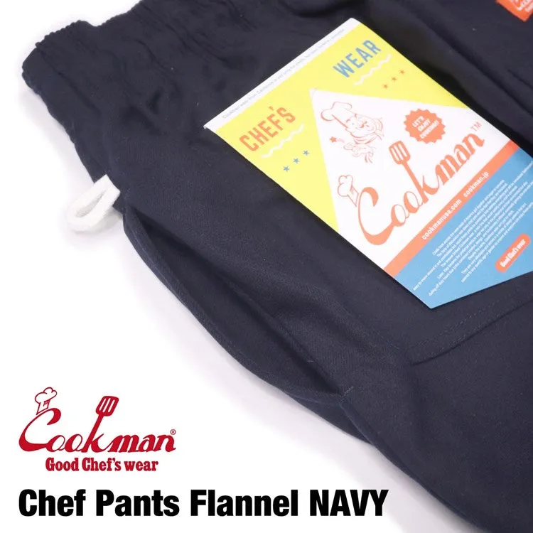 Cookman Chef Pants - Flannel : Navy