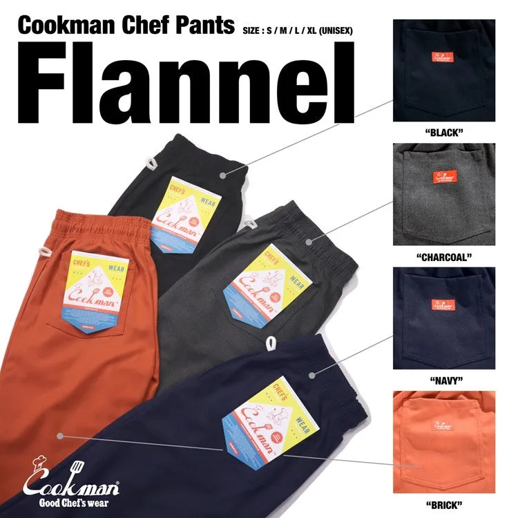 Cookman Chef Pants - Flannel : Navy