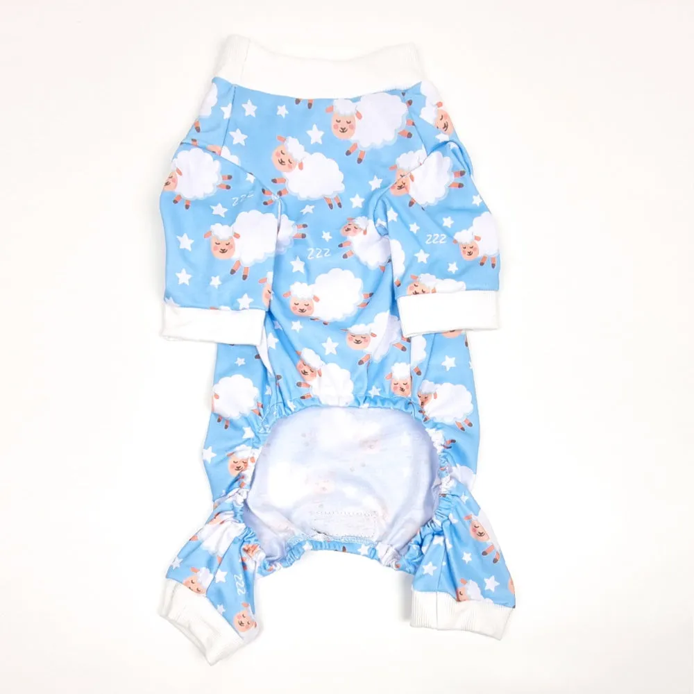 Counting Sheep Dog Pyjamas - Blue