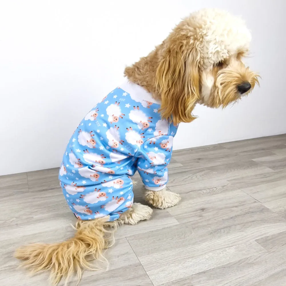 Counting Sheep Dog Pyjamas - Blue