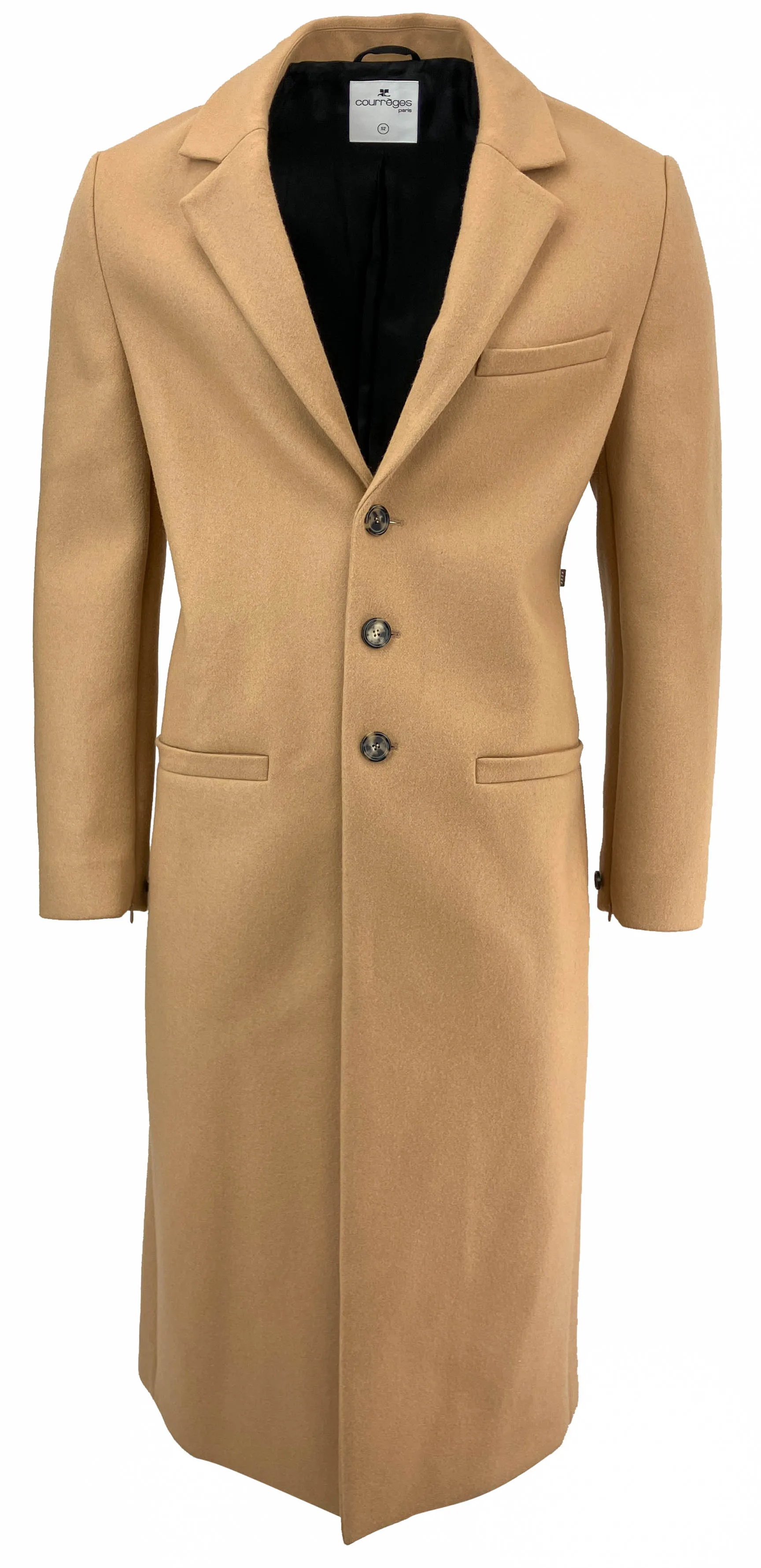 Courrèges Tailored Coat in Camel