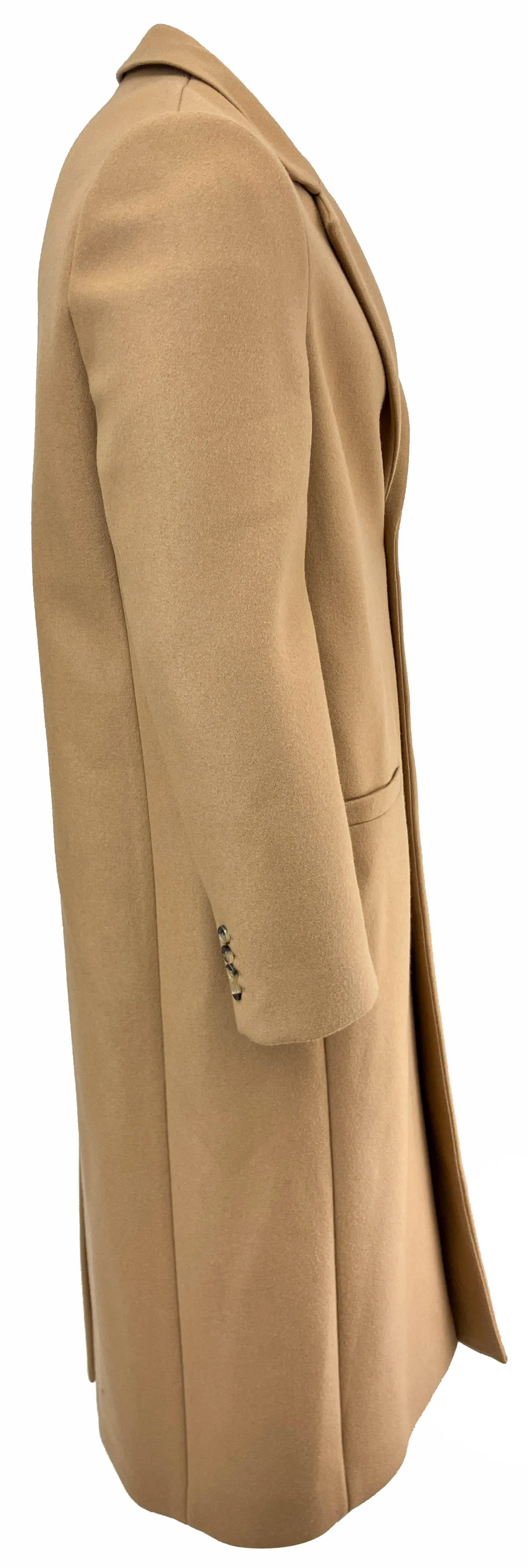 Courrèges Tailored Coat in Camel