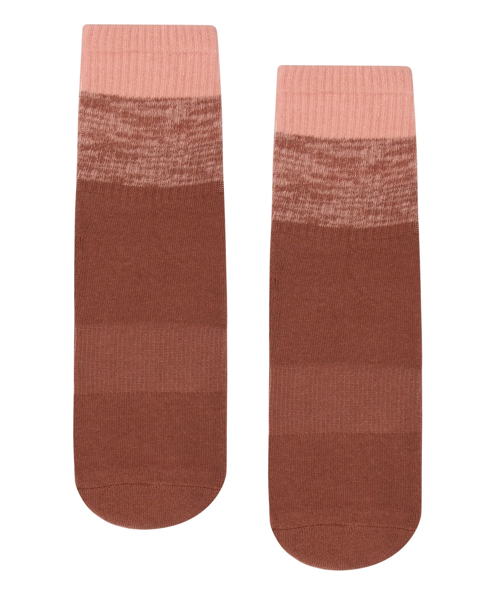 Crew Non Slip Grip Socks - Fade Red Earth