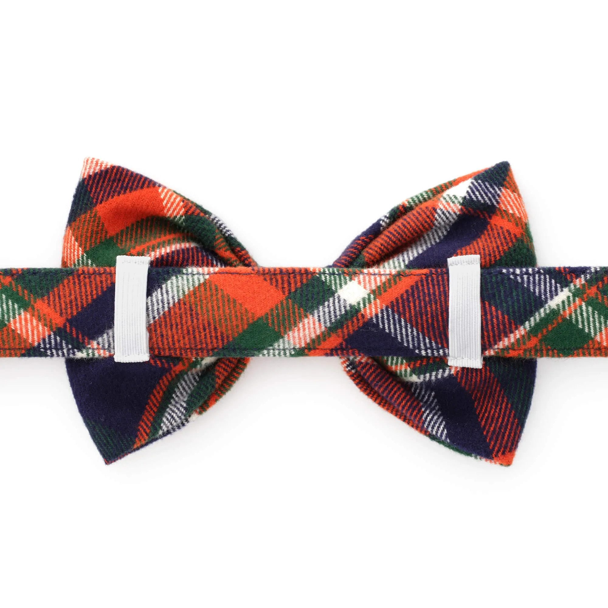 Dakota Plaid Flannel Bow Tie Collar