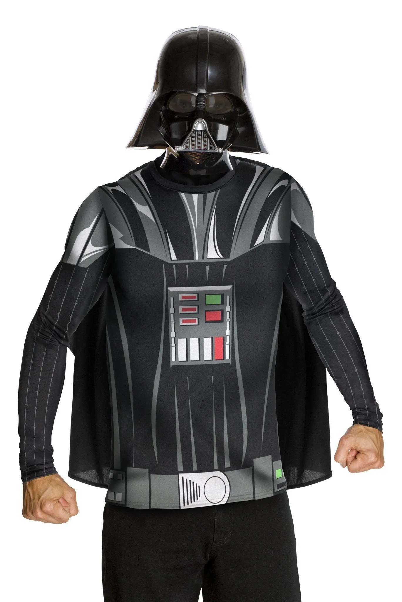 Darth Vader Costume Top & Mask Set for Adults - Star Wars