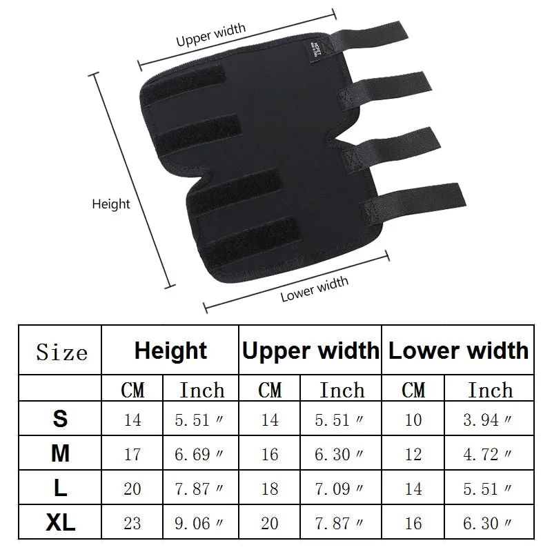 Dog Leg Hock Hind Leg Brace Joint Support Velcro Adjustable