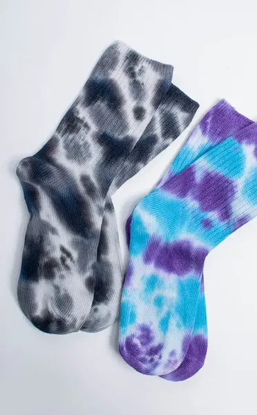 Don't Trip Tie Dye Sock Set