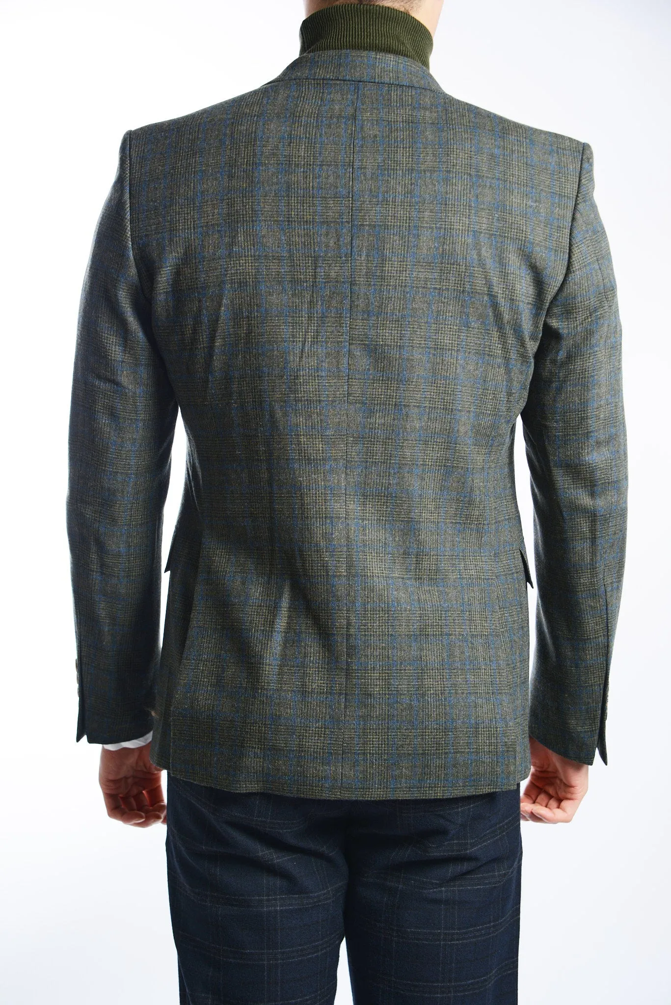 DT Windowpane Euro Sport Coat