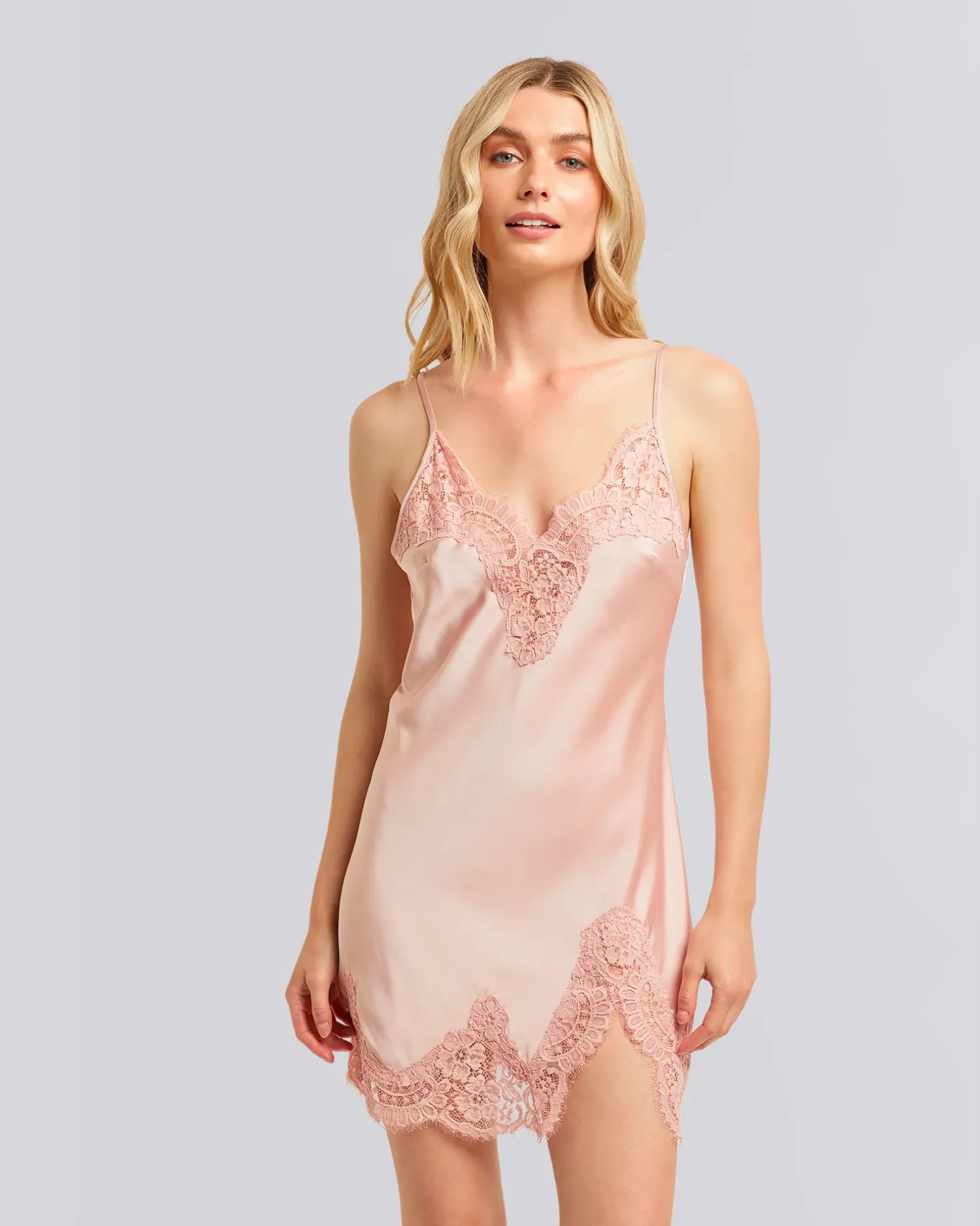 Dusty Rose Pink Sian Slip