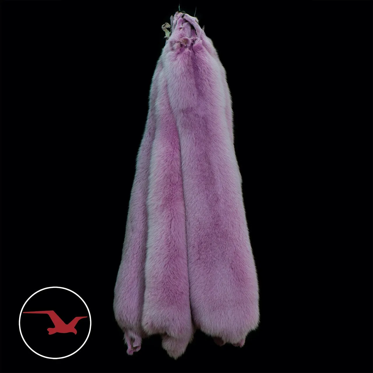 Dyed Shadow Fox Fur - Lavender