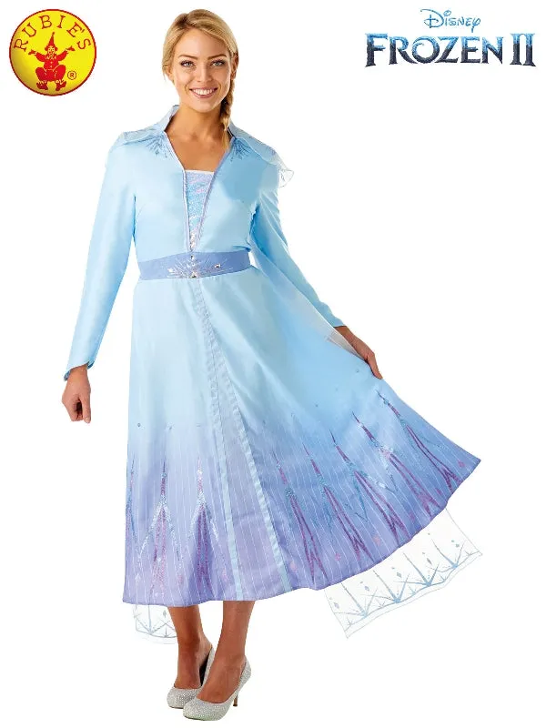 ELSA DELUXE FROZEN 2 COSTUME, ADULT