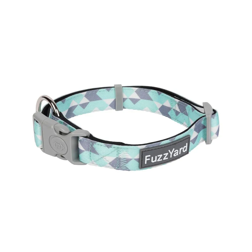 FuzzYard Dog Collar Mint Fizz L