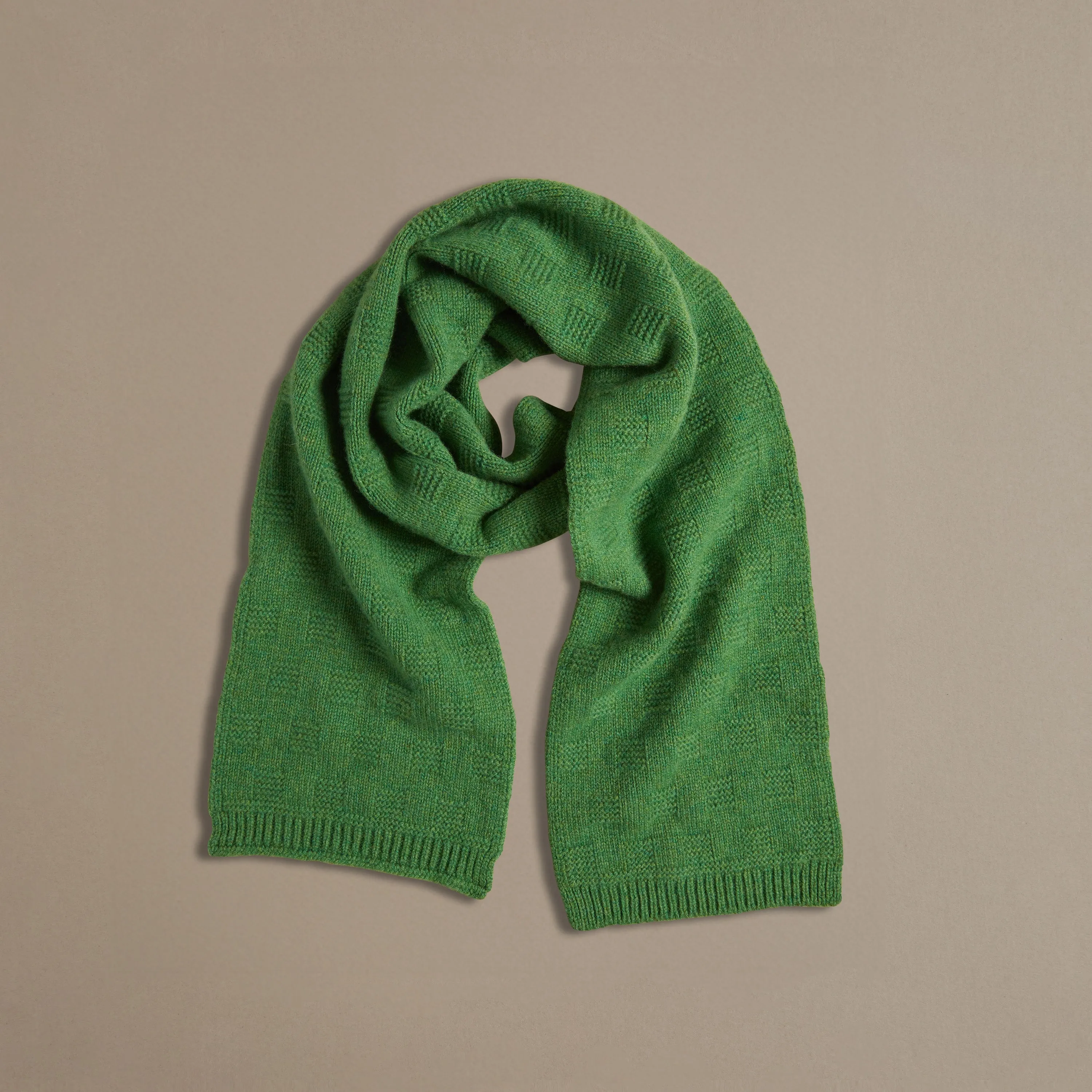 Garter Stitch Scarf | Fresh Green