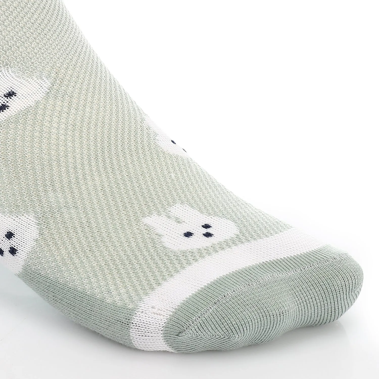 Girl's No Show Socks -Mint