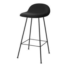 Gubi 3D Counter Stool - Front Upholstered - Center Base