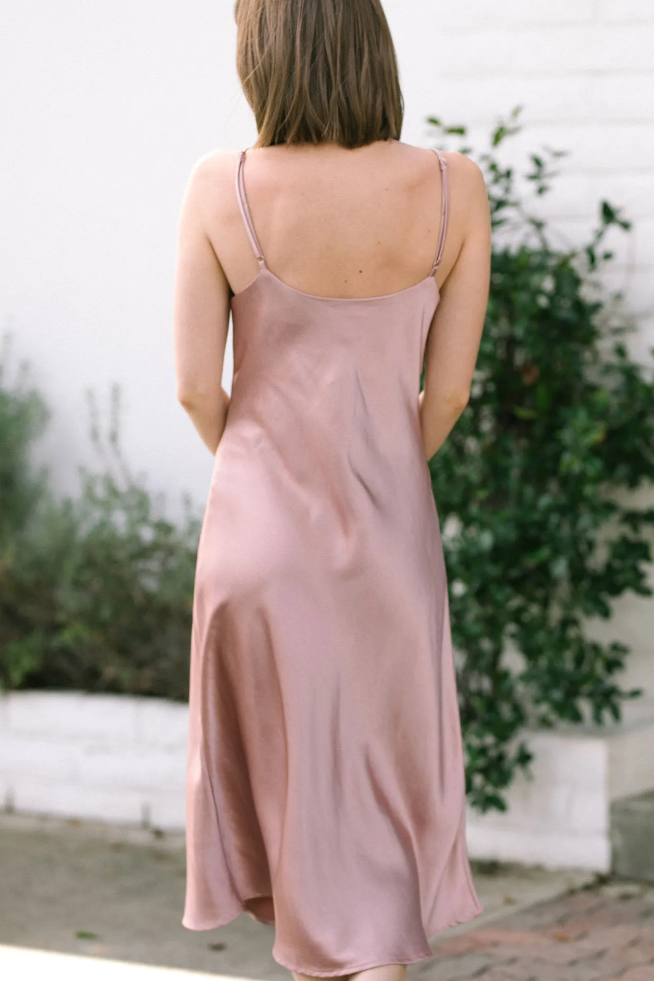 Hailey Satin Slip Dress