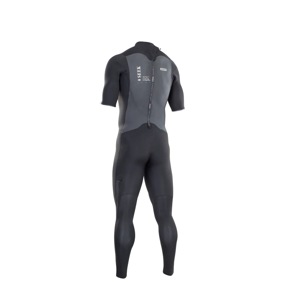 ION Mens Seek Core 3/2mm Short Sleeved Wetsuit